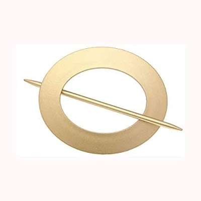 Image de Ateliers28 EMBRASSES OVALES 1 Embrasse PVC Ovale Doré Mat T10016479 Taille Unique