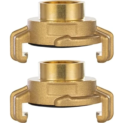 Image de Poppstar 2x Raccord Rapide en Laiton 1/2 pouce filetage Femelle (raccord système Geka 1/2&quot;)