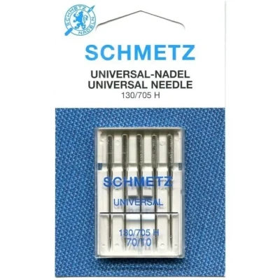 Image de Schmetz 5 aiguilles universelles pour machine à coudre 130/705 size 70/10