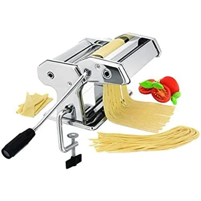 Image de Ibili 773100 Machine à pâte 17 cm, Noir