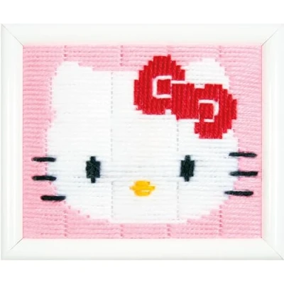 Image de Vervaco Kit au point lancé Hello Kitty
