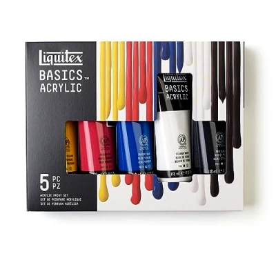 Image de Liquitex Basics Acrylique Set 5X118ml