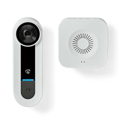 Image de Vidéophone SmartLife NEDIS WIFICDP40CWT Wi Fi IP65 Avec capteur de mouvement Blanc