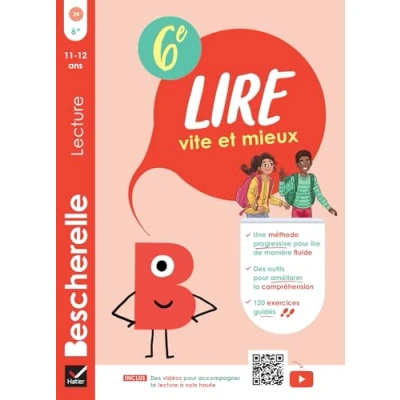 Image de Bescherelle Lire vite et mieux 6e cahier d&#039;entraînement à la lecture fluide (Broché)