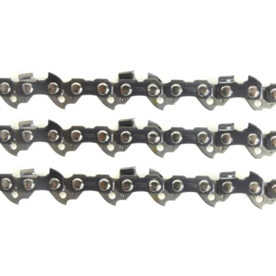 Image de Nemura Lot de 3 Chaînes tronçonneuse 64 Maillons Entraîneurs Guide 38 cm Pas 325 Jauge 0.50 (1.3mm) Pièces Détachées qualité professionnelle pour Outillage Marque Française