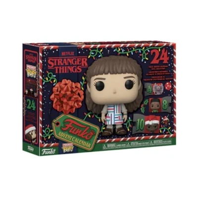 Image de Funko Advent Calendar: Stranger Things 2024 Calendrier de L&#039;avent 24 Jours Surprise Mini figurine en Vinyle à Collectionners Boîte Mystère Idée Cadeau