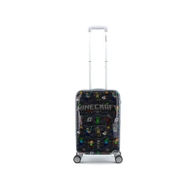 Image de TOYBAGS Valise Minecraft Cabina 4 Roues pivotantes et multidirectionnelles Doubles personnalisées Rigide très résistante avec poignée Extensible 50 x 33 20 cm, Multicolore,