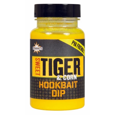 Image de Dynamite Baits Sweet Tiger Corn Dip Liquid (100ml) Additifs bouillette