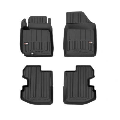 Image de FROGUM proLine 3D 3D425859 Ensemble de tapis sol Caoutchouc avant et arrière 4 noir Sur mesure TOYOTA: Yaris I 3/5 portes
