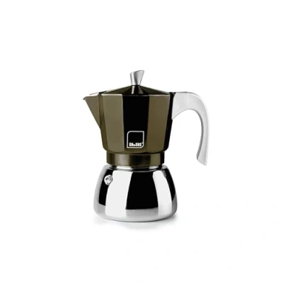 Image de IBILI Elba Coffee Cafetière express, 9 tasses, 450 ml, fonte d&#039;aluminium, base en acier inoxydable, convient pour induction