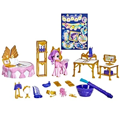 Image de My Little Pony: A New Generation La Chambre Royale avec Princesse Ruby Pétales,Poney de 7,5 cm, Jouet pour Enfants déco apparaissant sous l&#039;eau