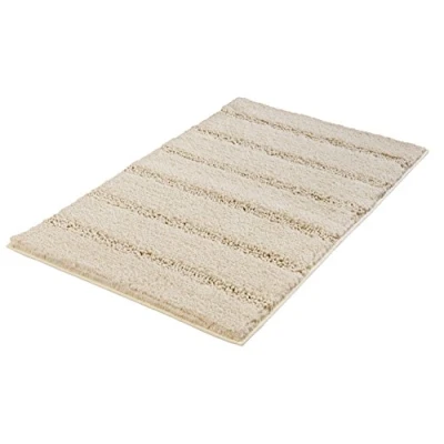 Image de Kleine Wolke Textilgesellschaft Tapis de Bain Monrovia, Polyester, Beige, 70 x 120 2,5 cm