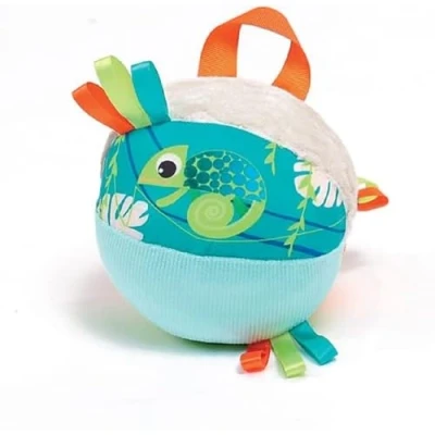 Image de Ludi Balle d&#039;éveil Caméléon Multiples Texture Jeu pour bébé Dès 3 Mois