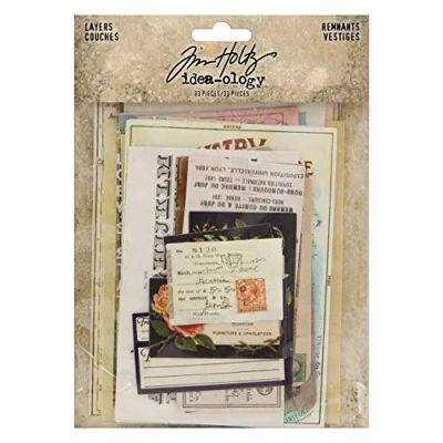 Image de Tim Holtz Advantus Layers Renmants Salvaged Elements Multicolore
