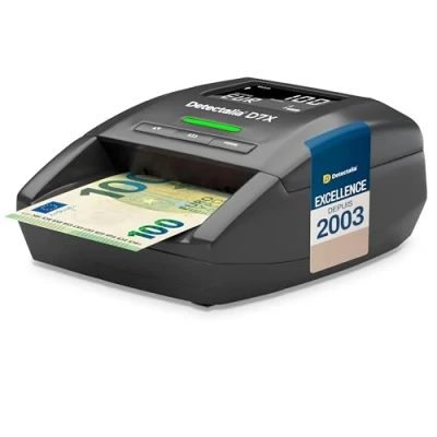Image de Detectalia D7X Détecteur de faux billets et compteuse billet euros plus GBP, CHF, PLN, CZK SEK detecteur billets, 100%