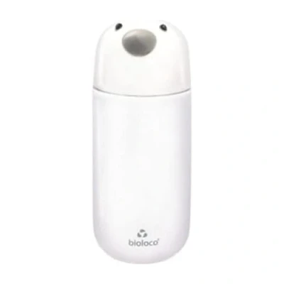 Image de Chic Mic Bioloco Kids Bottle BEK100 Bouteille isotherme pour enfant en acier inoxydable Motif Penguin Capacité 350 ml Dimensions 15 x 8 cm