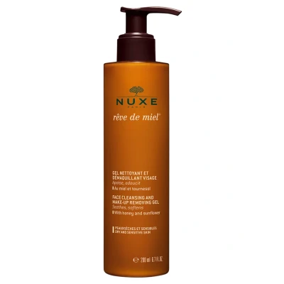 Image de NUXE RÊVE DE MIEL Cleansing AND Makeup Removal GEL Nettoyant visage, Taille: 200 ml,