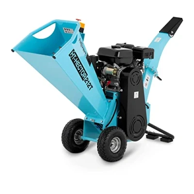 Image de hillvert HT HECTOR 212T Broyeur de végétaux Essence (ø 80 mm max, 3 600 tr/min, 7 ch / 5 145 W, Réservoir 3,6 l, 196cm3, Consommation 1,6 l/h) vegetaux et branches thermique