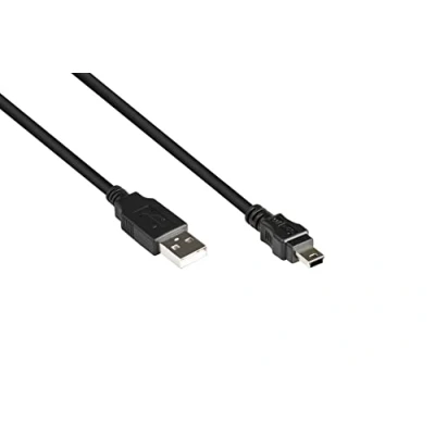 Image de Goobay 50769 câble USB 2.0 5 m A Mini B Noir Neuf