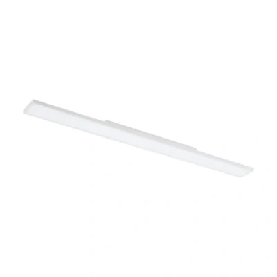 Image de Eglo connect.z Panneau LED connecté Turcona Z, plafonnier 120 x 10 cm, lampe de plafond intelligente ZigBee contrôlable par appli et commande vocale, blanc chaud froid, RGB, dimmable