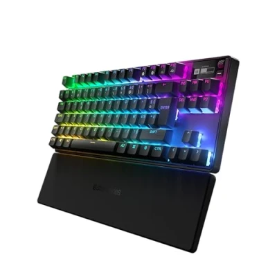 Image de Steelseries APEX PRO TKL clavier Jouer USB + RF Wireless Bluetooth AZERTY Français Noir Neuf