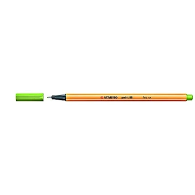 Image de Stabilo Point 88 Stylo à pointe fine pigment liner 88/33 (Lot de 3) Vert pomme