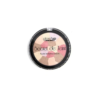 Image de Glam&#039;Up Paris Poudre Compacte Secret de Teint Revelatrice N1 Beige