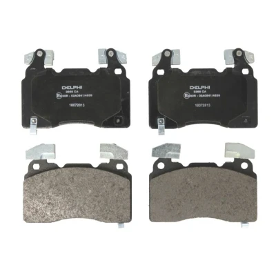 Image de DELPHI LP3366 Jeu de plaquettes frein avec indicateur d&#039;usure tôle anti bruit sans accessoires OPEL: Insignia B Grand Sport