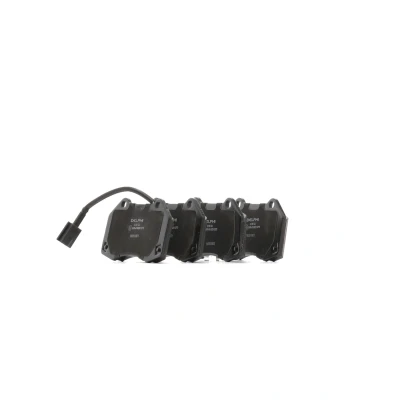 Image de DELPHI LP2136 Jeu de plaquettes frein contact signal d&#039;usure inclus avec tôle anti bruit sans accessoires ABARTH: Grande Punto
