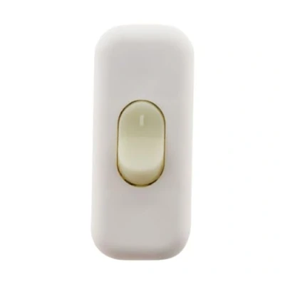 Image de Interrupteur 2A Unipolaire Luminescent Blanc Zenitech