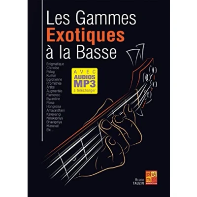 Image de Les gammes exotiques à la basse (Livre grand format avec enregistrements audios télécharger)