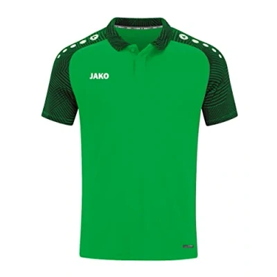 Image de JAKO Polo Performant, Mixte, Vert Tendre/Noir, 4XL