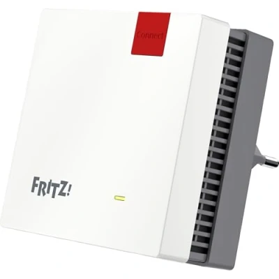 Image de par FRITZ ! Repeater 1200 AX (répéteur Wi FI 6) équipé de Deux unités Radio (Bande 5 GHz (jusqu&#039;à 2 400 Mbit/s), Bande 2,4 600 Version en Langue Allemande)
