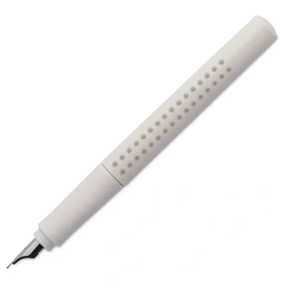 Image de FABER CASTELL 140820 Stylo Grip 2010, force M, lait de coco, 1 pièce