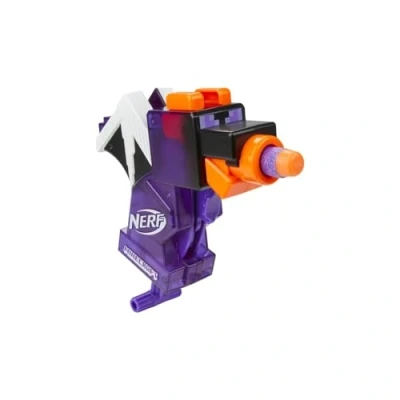 Image de Nerf MicroShots Minecraft Ender Dragon Mini Blaster, Mob, Comprend 2 fléchettes Officielles Elite, poignée d&#039;amorçage, Multicolore