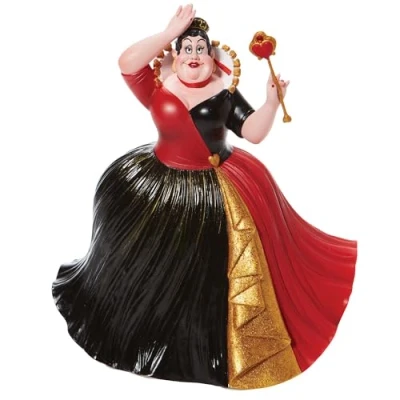 Image de Enesco Figurine Disney Showcase Couture de Force Alice au Pays des Merveilles Reine cœurs, 24 cm, Multicolore 6008695 9,5&quot; H x 7&quot; W 7,875&quot; L