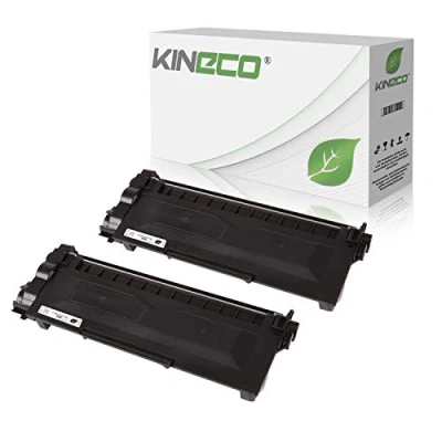 Image de Kineco Compatible Cartouche de Toner Remplacement pour Brother TN2320 TN2310 DCP L2520DW MFC L2700DW L2500D L2540DN L2560DW HL L2300D L2340DW L2360DN L2365DW L2720DW (2Pack,Noir)
