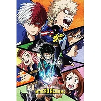 Image de Pyramid International My Hero Academia (Characters Mosaic) Maxi Poster PP34412 61 x 91,5 cm Multicolore
