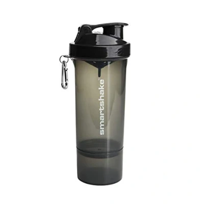 Image de SmartShake Shaker SS SG 500 ml/18 oz Slim Poudre Noir