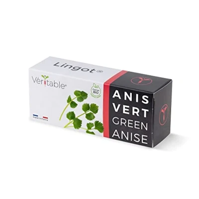 Image de Lingot® Anis vert BIO Compatible Potager d&#039;Intérieur Véritable® et Exky® Recharge prête à l&#039;emploi Substrat avec Graines Intégrées