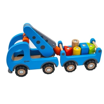 Image de Goki Camión grúa Con remolque No aplica Jeux d&#039;action et réflexes, 55875, Multicolore, Único