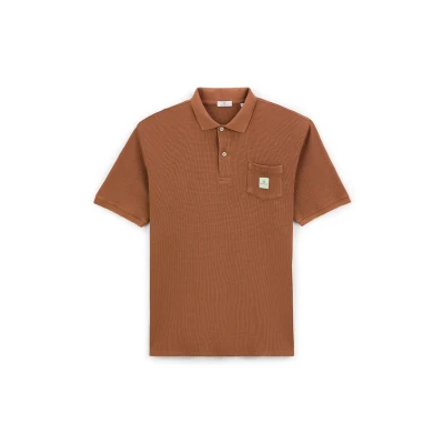 Image de Serge Blanco Gaufrette Logan Polo, Homme, Taille: Small, Cumin