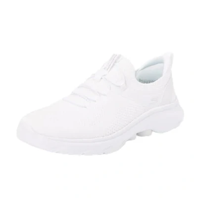 Image de Skechers Performance GO WALK 7 SLIP ON Chaussures de course, Femme, Taille: 36, White Textile