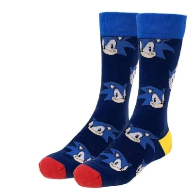 Image de Sonic S0737732 Chaussettes, Multicolore, Taille Unique Mixte