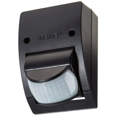 Image de Steinel Détecteur de mouvement infrarouge IS 2160 Noir Capteur pivotant à 160 max. 12 m crépusculaire IP54 600 W max
