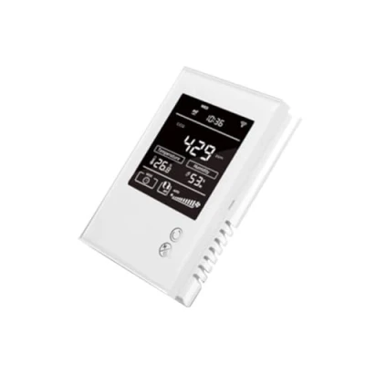 Image de Capteur Z Wave+ d&#039;humidité, température et CO2 avec écran MCO Home Sensor Blanc