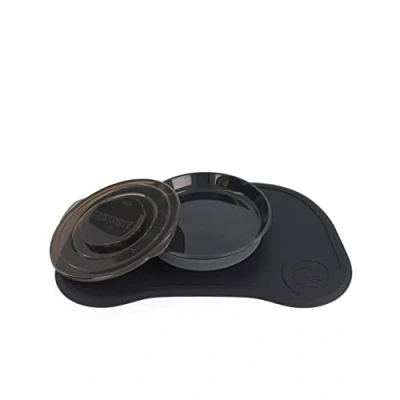 Image de Twistshake Click Mat Base en Silicone antidérapante pour bébé, 38 x 25 cm, sans BPA, Noir