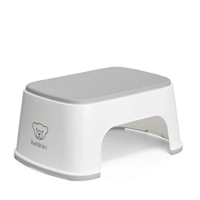 Image de BabyBjörn Marchepied, Blanc/Gris