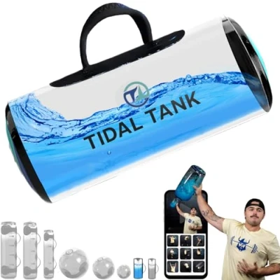 Image de Tidal Tank Kettlebell Aqua Bag Original pour la Musculation avec Poids d&#039;eau Entraînement Ultime de Base et d&#039;équilibre Appareil d&#039;entraînement Portable Tous Les Sports Jusqu&#039;à 5 kg