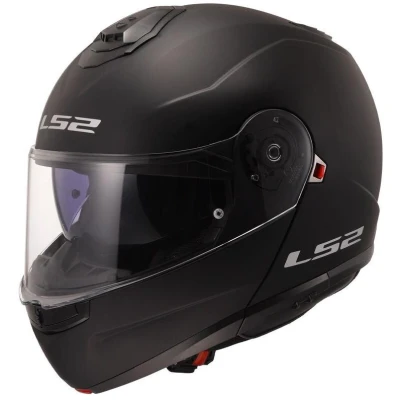 Image de LS2, Casque modulable Moto Strobe II Matt Black, S